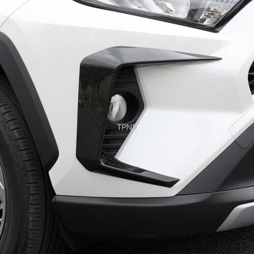 Front Fog Lamp Trim Cover for Toyota RAV4 2019 2020 Accessories