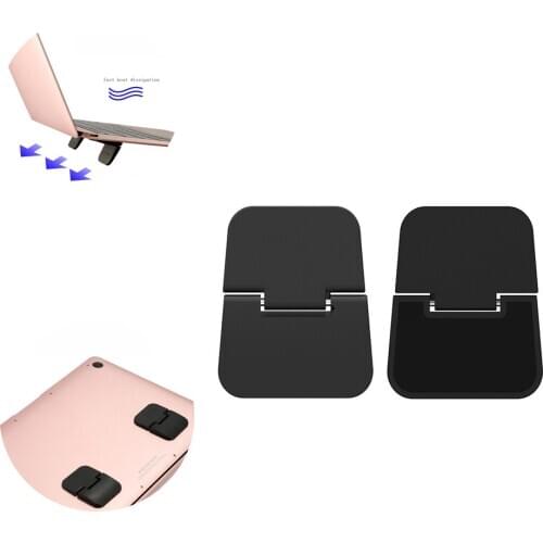 Desk Laptop Stand Foldable Notebook Cooling Bracket Holder Cooler Radiator For Ipad Macbook Air Desk Stand Tablet Mount