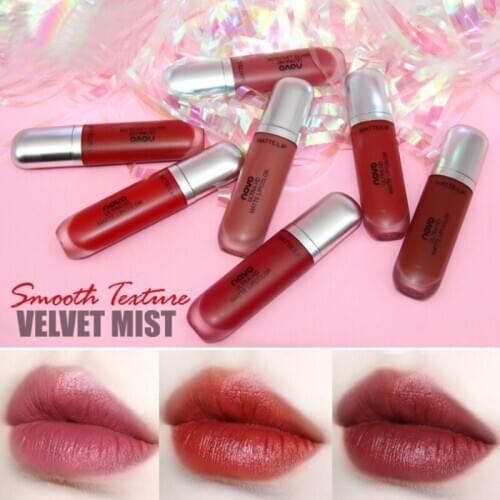 OSW 1Pc Mirror Surface Lip Gloss Tint Lips Makeup 8 Colors Liquid Lipstick Lasting Moisturizing Non-stick Cup Lip Glaze