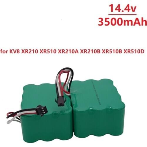 14.4V Rechargeable Battery SC Ni-MH 3500mAh Vacuum Sweeping Cleaner Robot for KV8 XR510 XR210A XR210B XR510A XR510B XR510C 510D