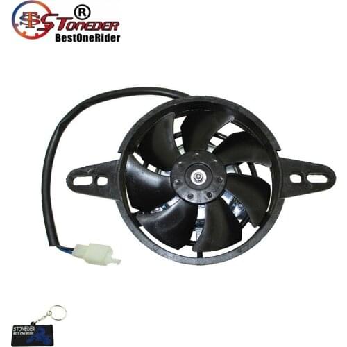 STONEDER Oil Cooler Water Cooler New Electric Radiator Cooling Fan For 200cc 250cc Chinese Dirt Bike ATV Quad Go Kart Buggy