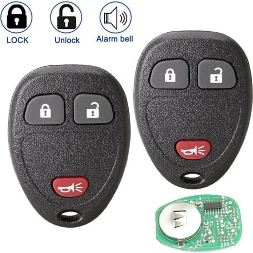 3 buttons Remote Control Transponder Key For GMC Acadia For Chevrolet Avalanche For Buick Enclave OUC60270 OUC60221 315Mhz