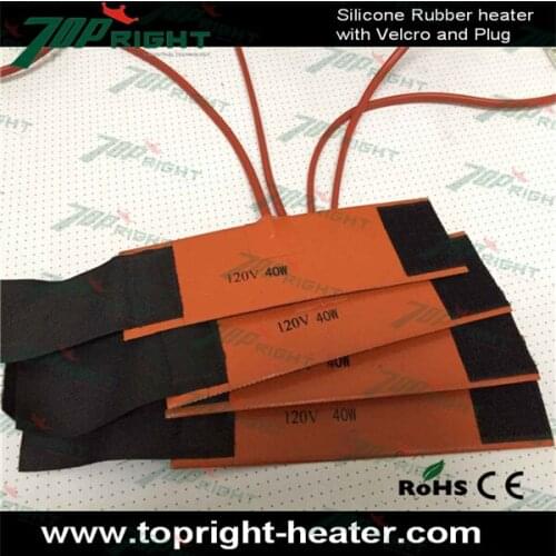 Size 20.3x5.7cm Silicone Heater Pad,Heatbed, can customized for you! Free Shipping