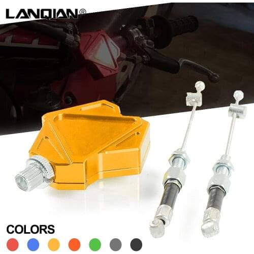Motorcycle Stunt Clutch Lever Easy Pull Cable System For Suzuki DL650 V-STROM DR650S SE GS500 E F GSF1200 GSF1250 GSF250 BANDIT