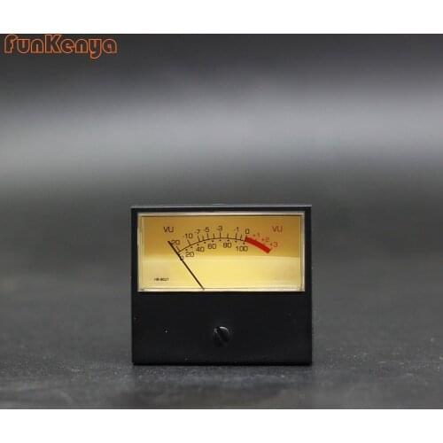 Taiwan-made VU Meter Head Power Amplifier Preamp DB Level Meter Audio Power Sound Pressure Meter Backlight TN-42AB