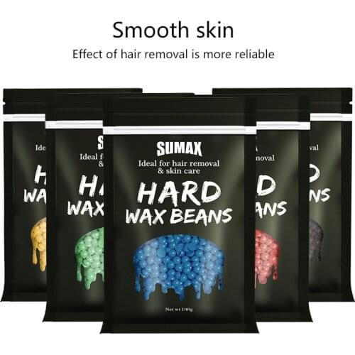 100g Wax Beans Strip Depilatory Hot Film Hard Pellet wax for depilation Body Face Bikini Removal Wax Beans Hair Removal Cream