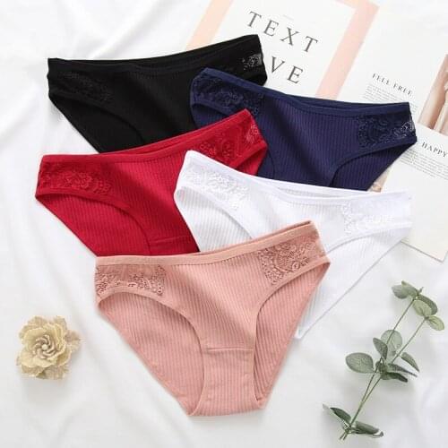Womens Soft Close Body Lingerie Panty Underwear Women Solid ColorBriefs Sexy Panties Female Underpants Panty 1PCS/Set