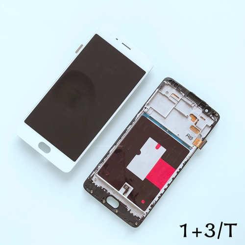 For Oneplus 3 3T A3000 A3003 LCD Screen Display Touch Digitizer Assembly +Frame