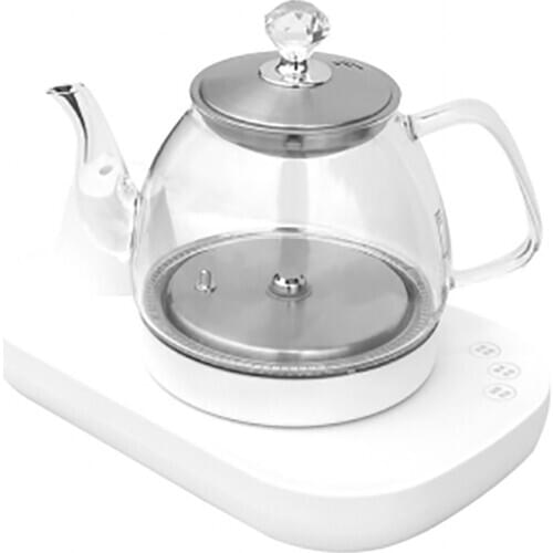 1.2L Electric Teapots Stainless Steel Glass Electric Kettle Off Automatically Handheld Anti-Hot Kettle Household Kitchen Tools