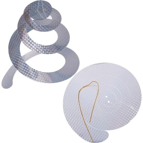 1PC Pigeons Ribbon Repellent Tape Control Bird Scarer PVC Pest Control Bird Scare Tape Deterrent Tapes Discs Reflective