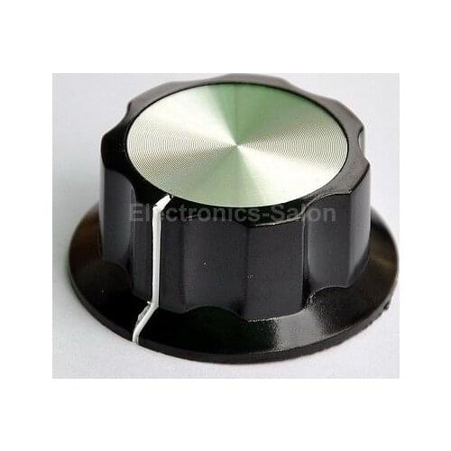 10x Pot Knobs, 1.74" x 0.787" Shaft 1/4", MF-A05, for HAM Radio / Audio