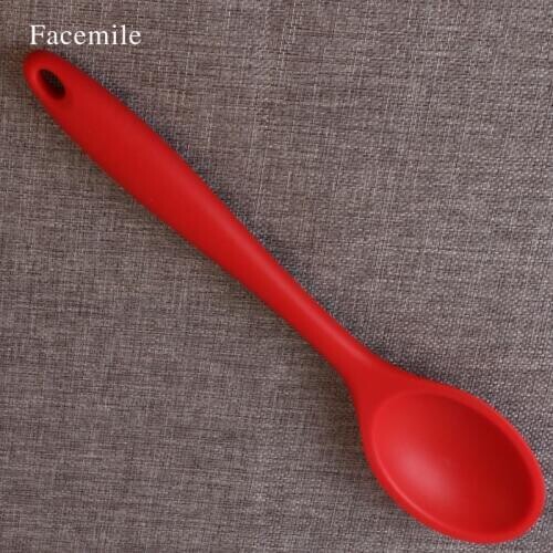 Large Silicone Bakeware Grade Non-Stick Silicone Rubber with Stainless Steel Core Spoons and Scoop 52080
