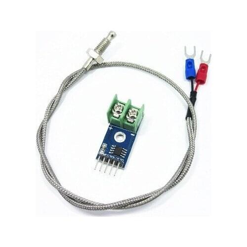 Fannyda MAX6675 E thermocouple module temperature sensor module temperature measurable 1024 degrees