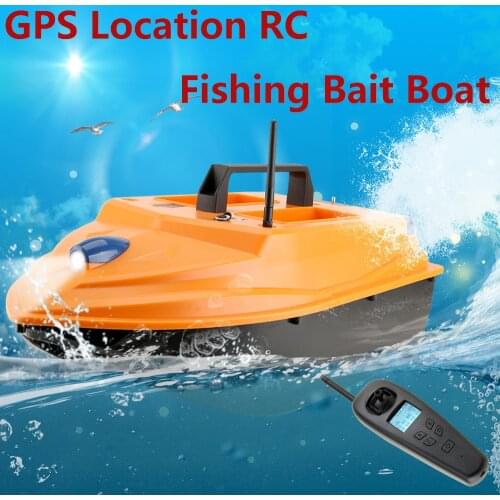 GPS Fishing Bait Boat New Function 500M intelligent Auto Lure Control Remote Control Night light RC Fishing Finder Boat