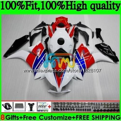 Injection For HONDA CBR1000RR 12 13 14 15 16 144BS.22 CBR 1000RR 1000 white glossy CBR1000 RR 2012 2013 2014 2015 2016 Fairings