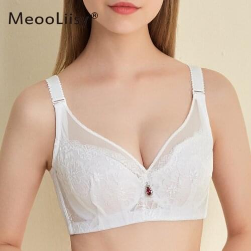 MeooLiisy Confortable Ultra Thin Bra Set Lingerie Femme Sexy Underwire Bra Underwear Plus Size Womens Underwear Bra