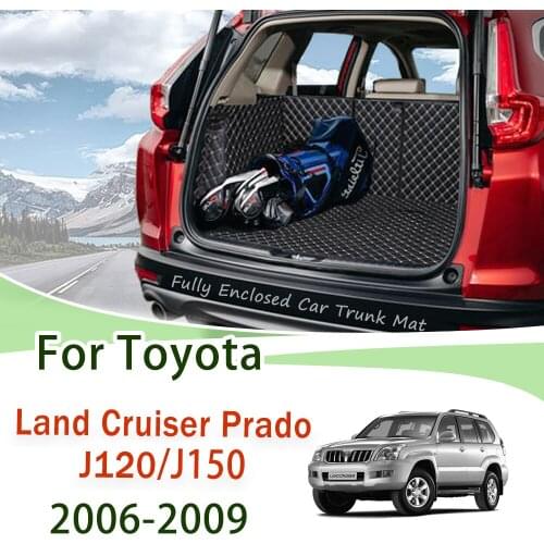 For Toyota Land Cruiser Prado J120 J150 2006 2007 2008 2009 Rear Trunk Mat Trunk Floor Mat Cargo Compartment Car Accessories