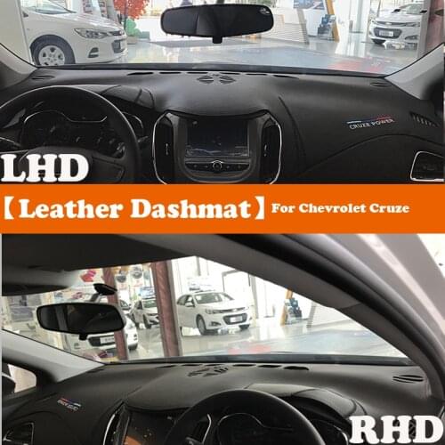 Leather Dashmat Accessories Car-Styling Dashboard Covers Pad Dash Mat Sunshade Carpet For Chevrolet Cruze 2015-2017 2018 2019