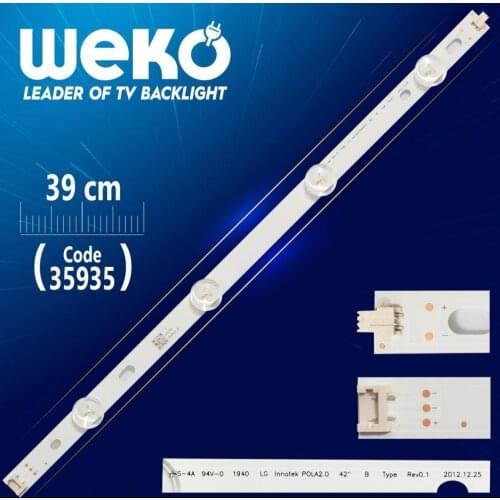 LG INNOTEK POLA2.0 42 B TYPE REV00 4 LED 39 CM