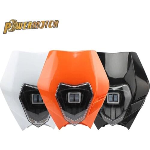 New Motorcycle LED Headlight Headlamp Head Lamp Light For EXC EXCF XC XCF SX SXF XCW XCFW 125 150 250 300 350 450 530