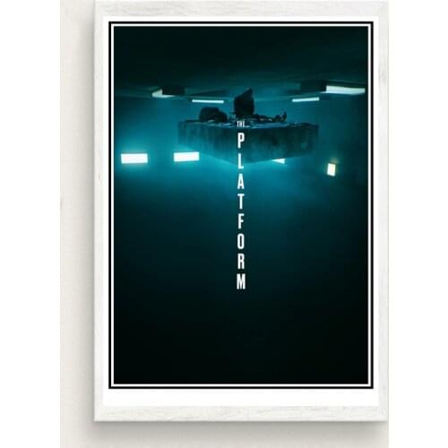 The Platform /La plataforma poster poster living room decoration painting poster decoration painting white copper paper printing