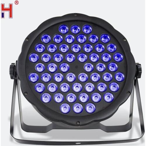 54X3W Led Par DJ PORTATO Lavaggio RGB 3in1 Luce Della Discoteca DMX