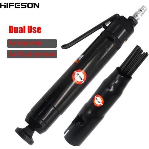 Pneumatic Air Rust Removal & Hammer Gun Dual Use Needle Scalers Small Rust Remover Tools