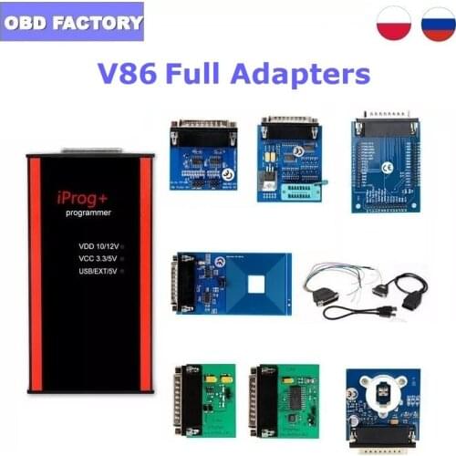 V85 Iprog Pro Programmer 3in1 Support 2019 Year IMMO/Airbag Reset Replace Carprog/Tango 777 Iprog+Plus