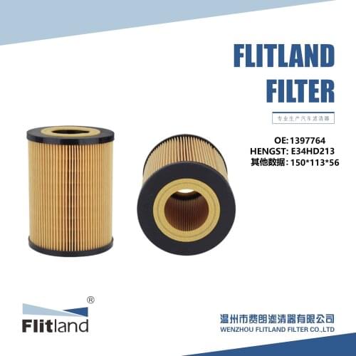 Factory sale auto element oil filter OEM 1397764 E34HD213 HU1270x OX359D for DAF CF 75 2001 -2013/ XF 95 2002 -2006 FL-J150/1
