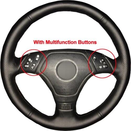 Hand Sewing Car Steering Wheel Cover Wrap Leather Suede For BMW E36 1996 -2000 E46 1998-2000 Z3 E36 E37 1995 1996 1997 1998 1999