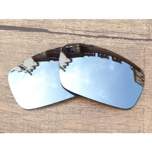 Vonxyz Chrome Mirror Polycarbonate Replacement Lenses for-Oakley Crankshaft Frame