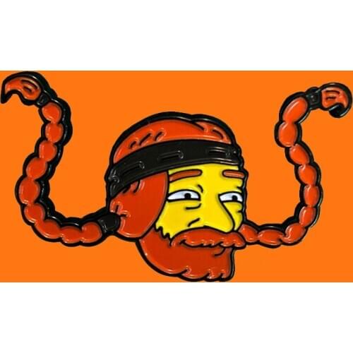 Funny Animation Figure Enamel Pins Creative Metal Cartoon Brooch Backpack Hat Collar Lapel Badges Men Women Fashion Jewelry Gift