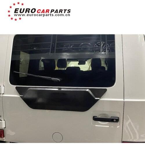 Gclass w464 w463a Bstyle g500 g550 g350d g63 g65 carbon fiber material tail door cover 2018-2021y rear door cover parts plate