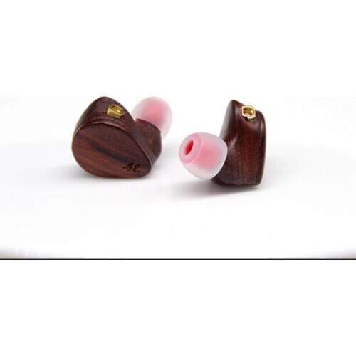 Ring iron frequency divider round ear rosewood solid wood MJ-Sunda 2021 Mingjiang in-ear flagship independent DIY headset