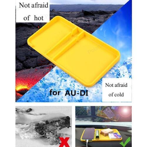 1PCS 26*14cm Mobile phone anti-skid pad for Au-di navigation frame car interior accessories,free shipping