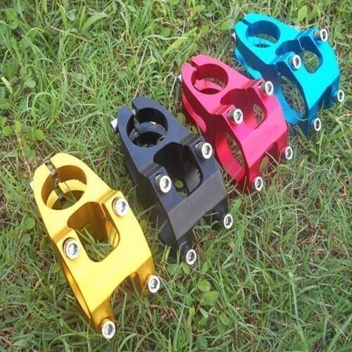 1PC 31.8 * 45mm Aluminium Alloy Bicycle Ultra-light Stem High-strength Short Handlebar Stem Mountain Road Bike Bar Stem