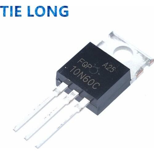 10PCS FQP10N60C TO-220 10N60C 10N60 TO220 new MOS FET transistor