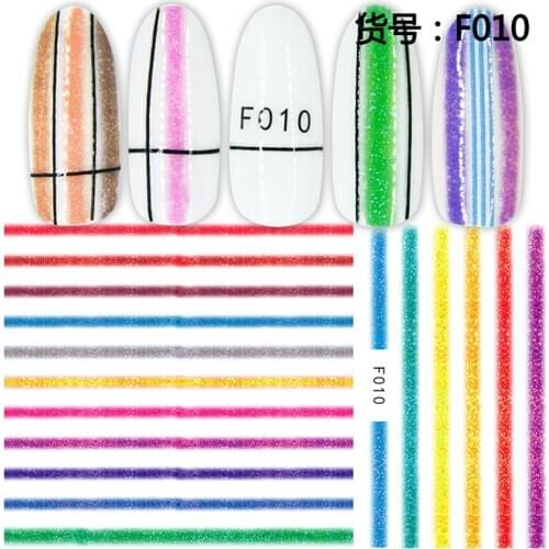 10 pieces in a pack 3d nail stickers new flower nail stickers Japanese fantasy flower nail stickers nail art accessories decorat
