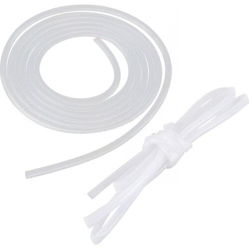 2 PCS 2 Meter Silicone Tube Silicone Tube Pressure Hose Highly Flexible 8 x 10mm & 7 x 9mm