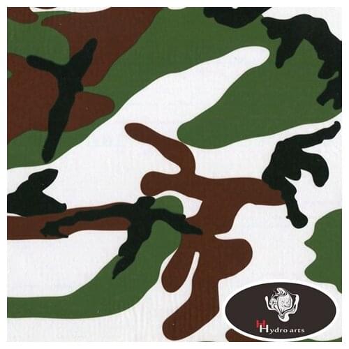Free shipping!Classic camouflage hydrographic film water transfer printing film 0.5M*10M aqva print HFC003