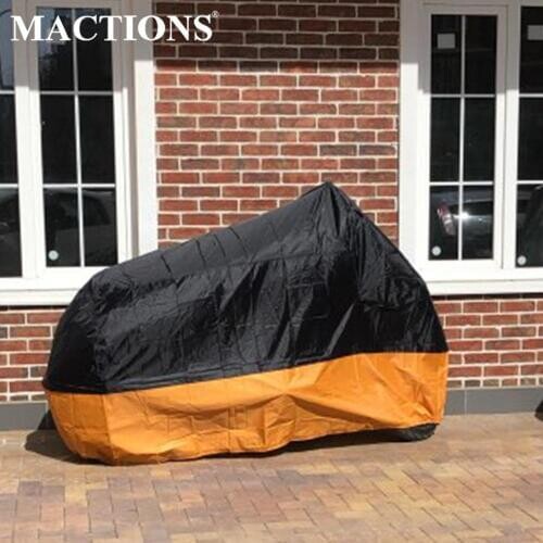 Motorcycle Cover Outdoor Snow Rain Dust Protector Waterproof Rain Dustproof Cover M/L/XL/XXL/XXXL/XXXXL Case Tent For Harley