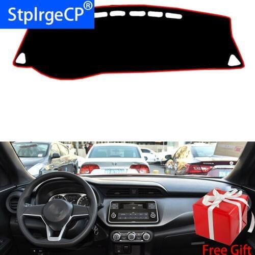 For Nissan kicks 2017 2018 Car Styling Dash Mat Dashmat Dashboard Sticker Cover Sun Shade Dash Board Cover Carpet