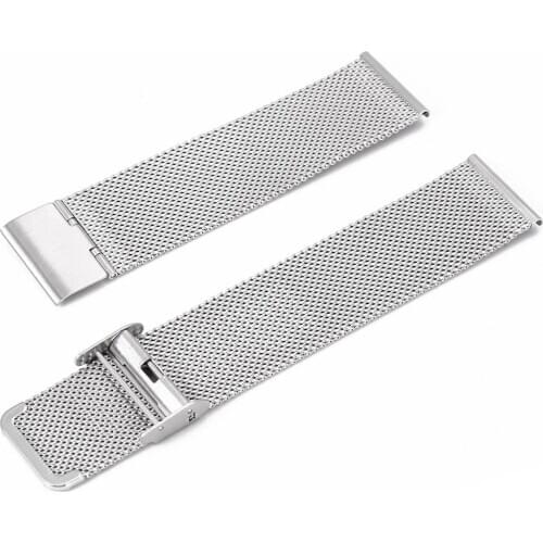 Do not fade 22mm watch band Milanese Loop smart watch band 12/14/16/18/20mm Width Watch Strap Stainless Steel Band