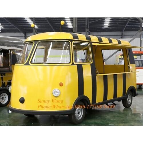 2020 New Arrival Holiday truck Food Trolley Car food kiosk dining hall van