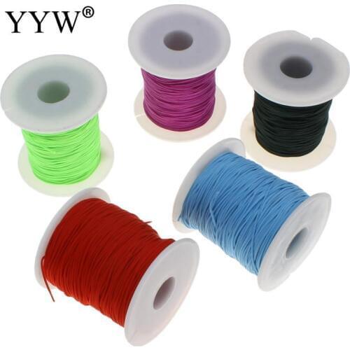 New Arrival Designer Nylon Cord DIY Making Jewelry Necklace Bracelets Diameter 1mm with plastic spool Vintage Jewelry Cord Wire