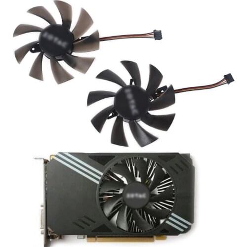 New Cooler Fan for Geforce GTX VGA Fan Graphics Card Cooling 4Pin 12V 0.5A
