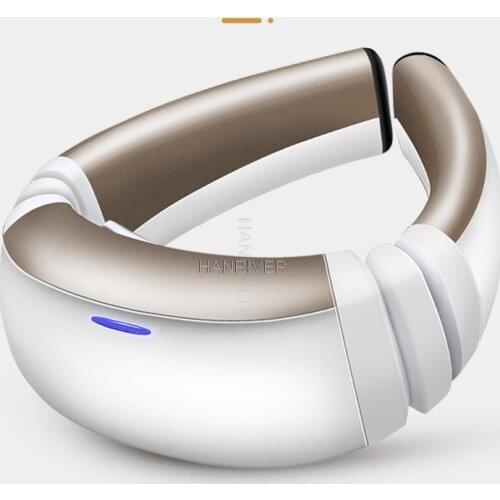 Cervical spine massager portable pulse massager for neck heating physical therapy body massager