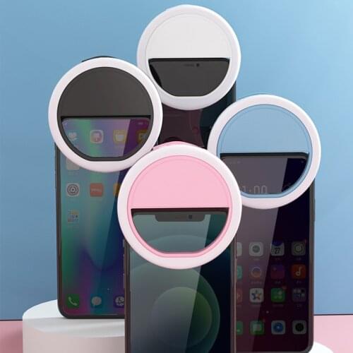 Portable LED Phone Selfie Ring Light Makeup Lightings Led Fill Selfie LightRing LED Selfie Lamp Photo Night Light Led Live light