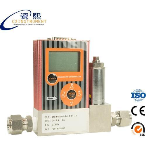 Hydrogen Gas Flow Meter 0-500sccm Flow Range Digital display Air Flow Meter Price