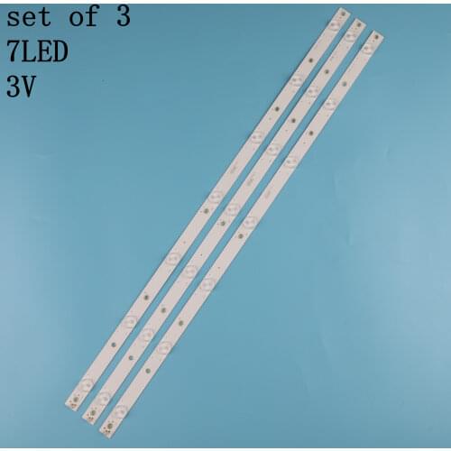 3 PCS LED backlight strip for 32LJ500 32LH500D GJ-2K16 GEMINI-315 32PFS6401 KDL-32R330D 32PHS5301 32PFS5501 LB32080 V0 01P26